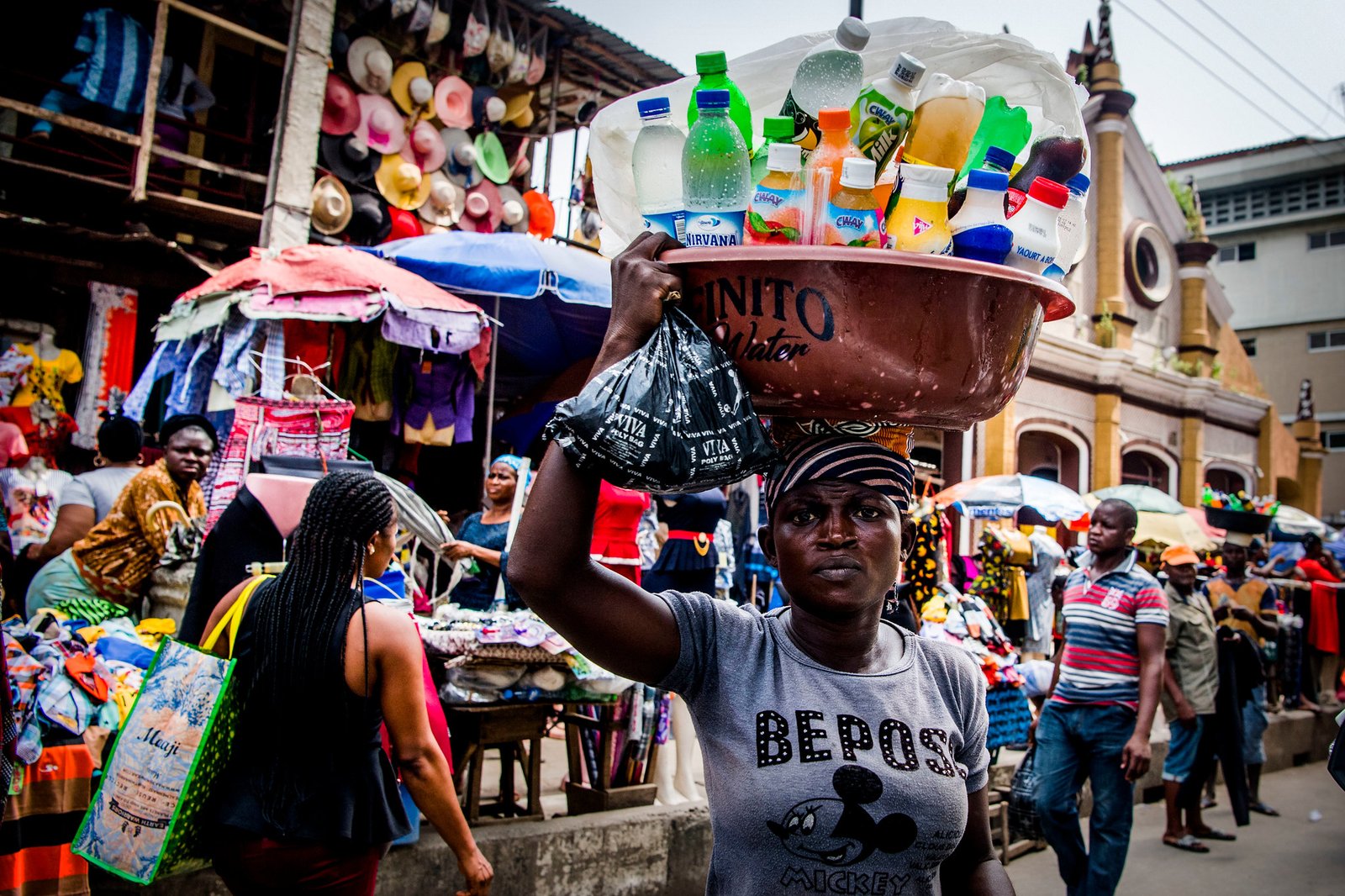 Marché urbain en Afrique centrale